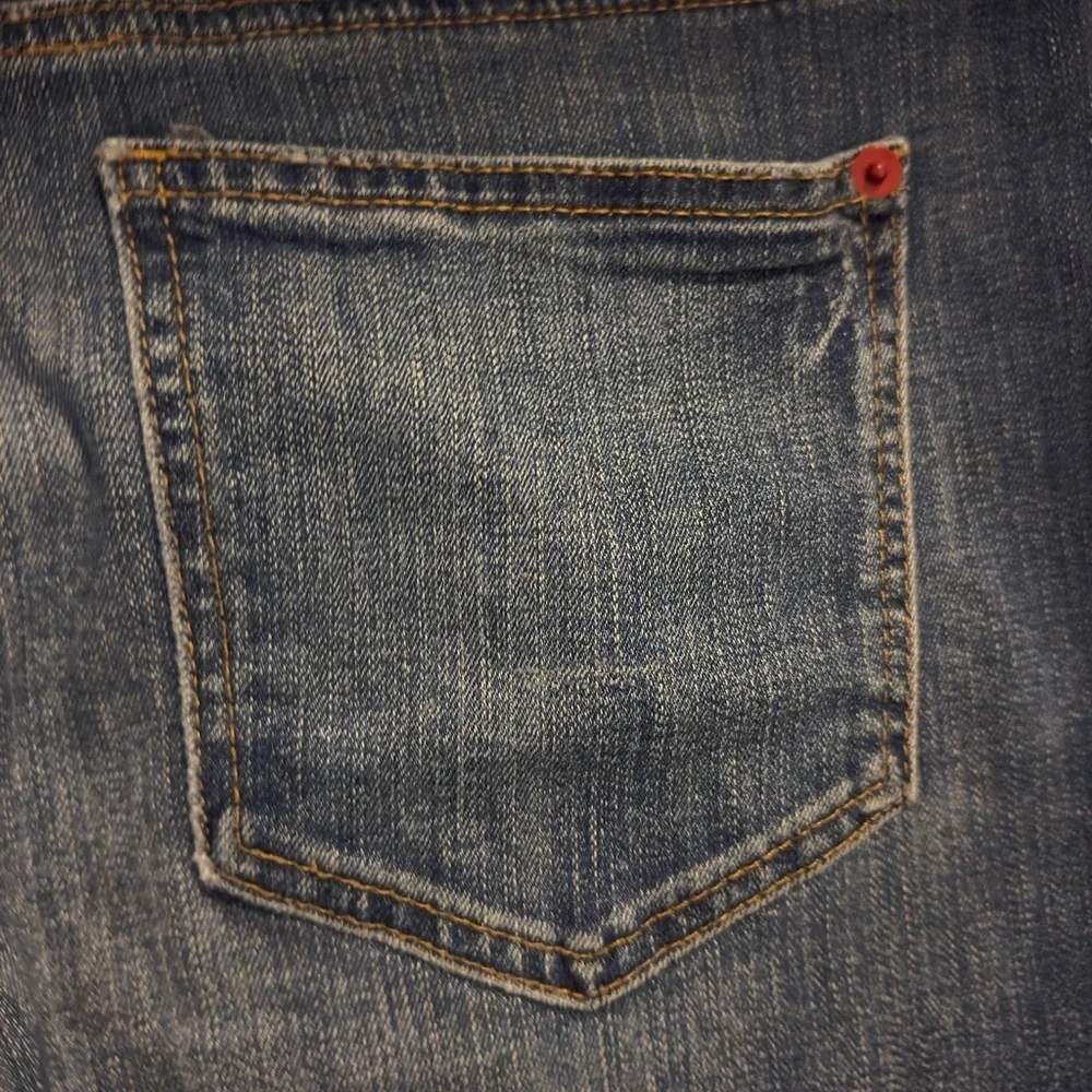 Spanx The Slim-X High Rise Ankle Jeans Medium Wash Slimming Denim Size 29